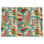 レトロサンタワンダーランド2 ラージペーパーバッグ (正面)