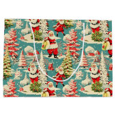 レトロサンタワンダーランド2 ラージペーパーバッグ (裏面)