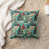 レトロサンタワンダーランド クッション (ブランケット)