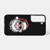 レトロサンタ吹ーとバブルクリスマス SAMSUNG GALAXYケース (裏面横)