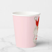 レトロサンタ誕生日 紙コップ (右)