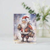 レトロサンタ・クリスマス シーズンポストカード (スタンド正面)