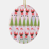 レトロサンタ セラミックオーナメント (右)