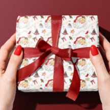 レトロサンタ・ホワイトとレッド・オールクリスマス