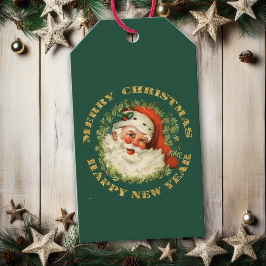 レトロサンパーソナライズされたタ ギフトタグ