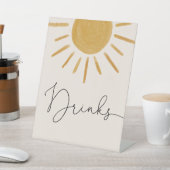 レトロサンベビーシャワードリンク 台座サイン (インサイチュ)