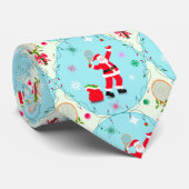 レトロサン遊タのテニスコージパターン ネクタイ (ロール)