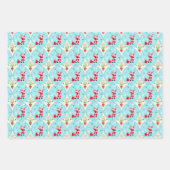 レトロサン遊タのテニスコージパターン ラッピングペーパーシート (正面2)