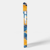 レトロサークルとスクエアモザイクスマホケース Case-Mate iPhoneケース (裏面 / 左)