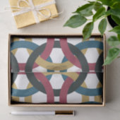 レトロサークルノットティッシュペーパー 薄葉紙 (ギフト)