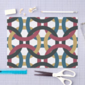 レトロサークルノットティッシュペーパー 薄葉紙 (クラフト)