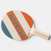 レトロサーフはっきりしたサイドストライプの名前 卓球ラケット (横)