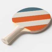 レトロサーフはっきりしたサイドストライプ 卓球ラケット (正面アングル)