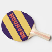 レトロサーフはっきりしたサンストライプセット名 卓球ラケット (横)