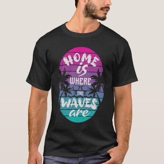 レトロサーファーギフト Tシャツ (正面)