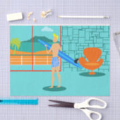 レトロサーファーデュデティッシュペーパー 薄葉紙 (クラフト)