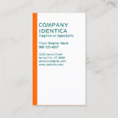 レトロサーファー・オレンジ 名刺 (裏面)