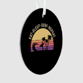 レトロサーフィン オーナメント (正面)