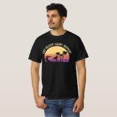 レトロサーフィン Tシャツ (正面フル)