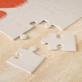 レトロサーフサンドサンセットパームツリービーチビベス ジグソーパズル (側面)