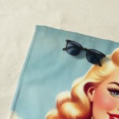 レトロサーフピン ビーチタオル (インサイチュ)