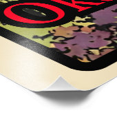 レトロザオカナガンレイクランドスケープヴィンテージ漫画70 フォトプリント (角)