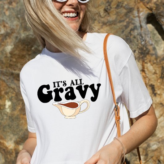 レトロザオールグレイビーベビーヴィンテージ秋感謝祭 Tシャツ