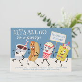 レトロシアター みんなでパーティーしよう 招待状 (スタンド正面)