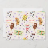 レトロシアター みんなでパーティーしよう 招待状 (裏面)