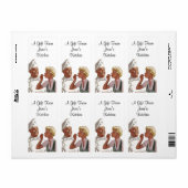 レトロシェフラベル台所贈り物 ラベル (フルシート)