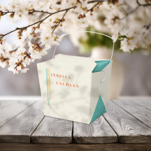 レトロシックカラフルデザインストライプと結婚の