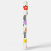 レトロシックカラフルフローラルパタお洒落ーン Case-Mate iPhoneケース (裏面 / 右)