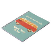 レトロシックティズヴァンファミリーロードトリップバケーション ノートブック (左側)