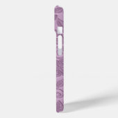 レトロシックフェイクピンクレザーアートパターン Case-Mate iPhoneケース (裏面 / 左)