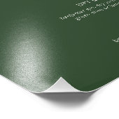 レトロシックモダンシグネチャードリンクダークグリーン フォトプリント            (角)