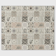 レトロシック幾何エレガント部族模様