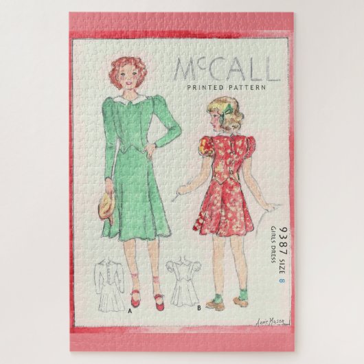 レトロシック ジグソーパズル (縦)