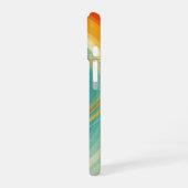 レトロシトラス軌道 iPhone 16ケース (左側面)