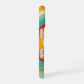 レトロシトラス軌道 iPhone 16ケース (右側面)