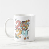 レトロシニア2024 Discoボールクラス2024卒業生 コーヒーマグカップ (左)