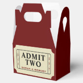 レトロシネマシアターが二つのチケットを認結婚める フェイバーボックス (オープン)