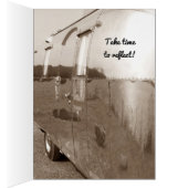 レトロシャイニートリップトラベルキャンピングトレーラーキャンパーおもしろい (内側 (右))