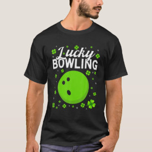 レトロシャムロックボーリングラバースポーツSt patricks day Tシャツ