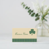 レトロシャムロック名刺 名刺 (スタンド正面)