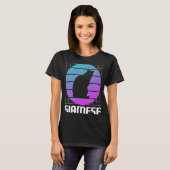 レトロシャメネコ Tシャツ (正面フル)