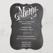 レトロシャルボードビストロスタイル メニュー (正面)