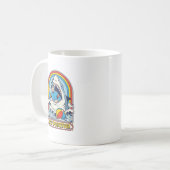 レトロシャークの夏 コーヒーマグカップ (正面左)