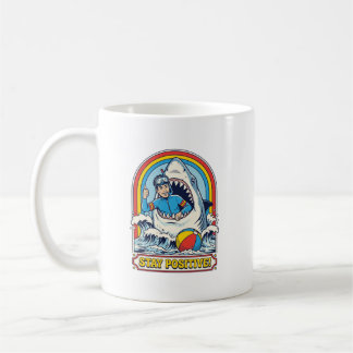レトロシャークの夏 コーヒーマグカップ