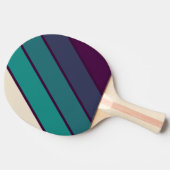 レトロシャーロットはっきりしたレインボー 卓球ラケット (横)