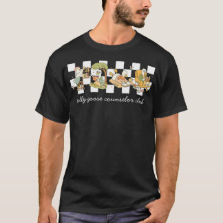レトロシリーグースカウンセラークラブスクール Tシャツ